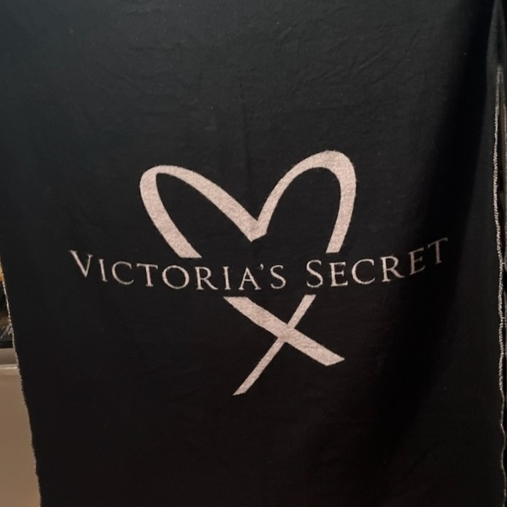 Victoria's Secret Gray Knit Throw